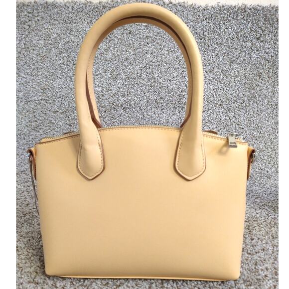 A New Day Pastel Yellow Crossbody Bag Detachable Strap Purse - Picture 2 of 15